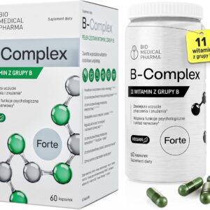 Bio Medical Pharma - Kompleks Witaminy B – 11 witamin B z bioaktywnymi formami