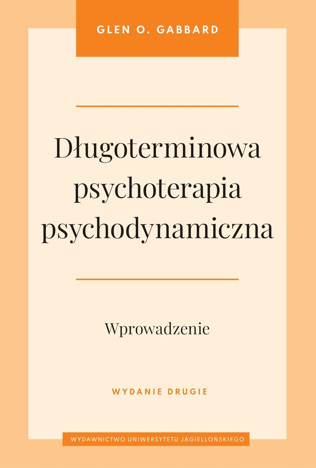 Długoterminowa psychoterapia psychodynamiczna.