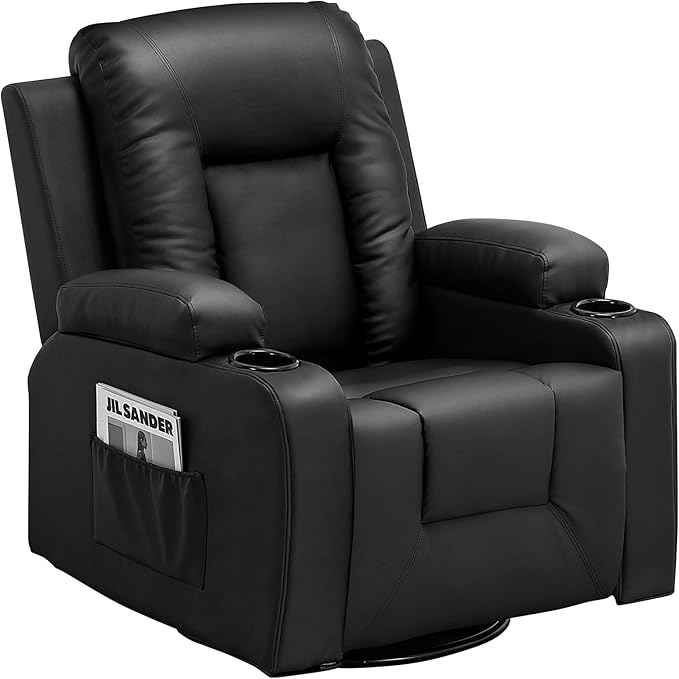 Fotel masujący COMHOMA z funkcją ogrzewania – luksusowy relaks i komfort w Twoim domu.