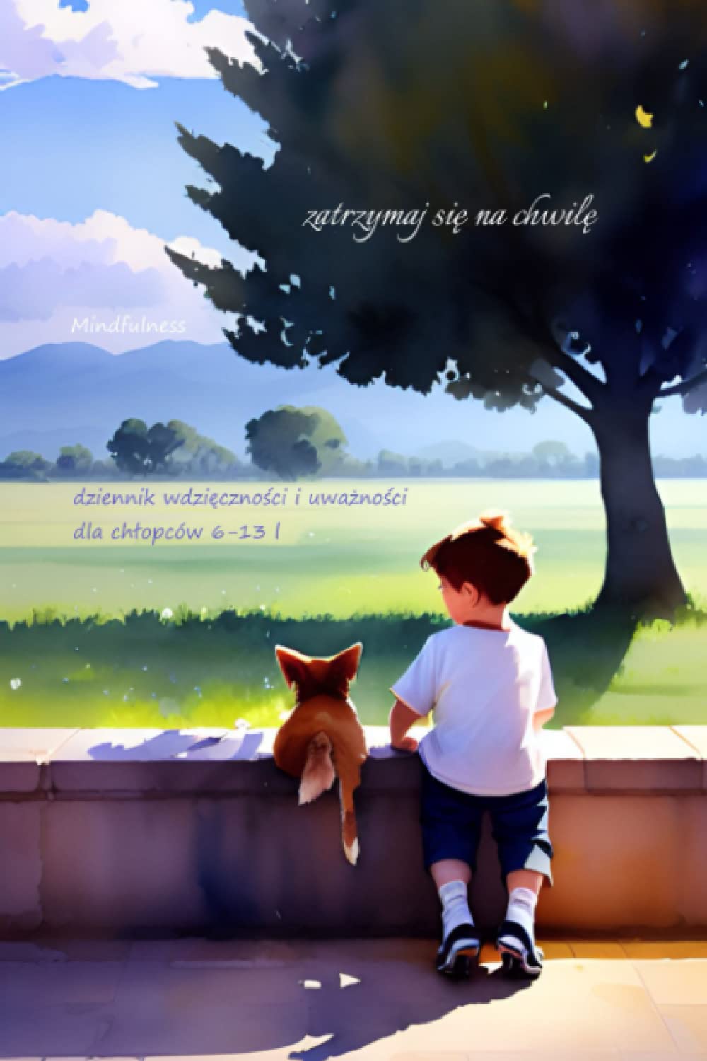 Mindfulness dziennik wdzięczności i uważności dla chłopców 6-13l