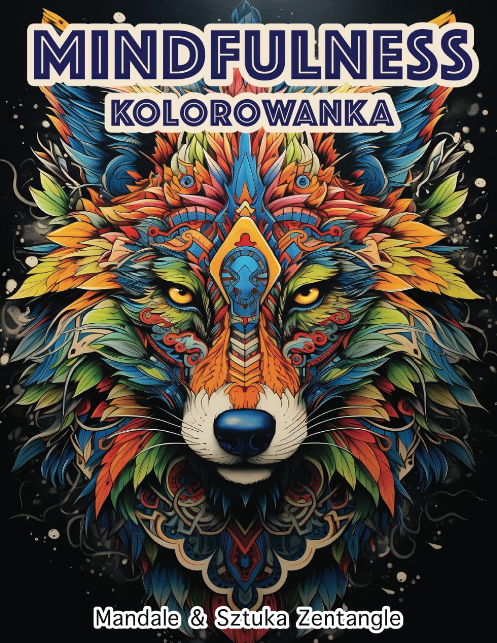Mindfulness – Kolorowanka Zentangle ze zwierzętami do redukcji stresu