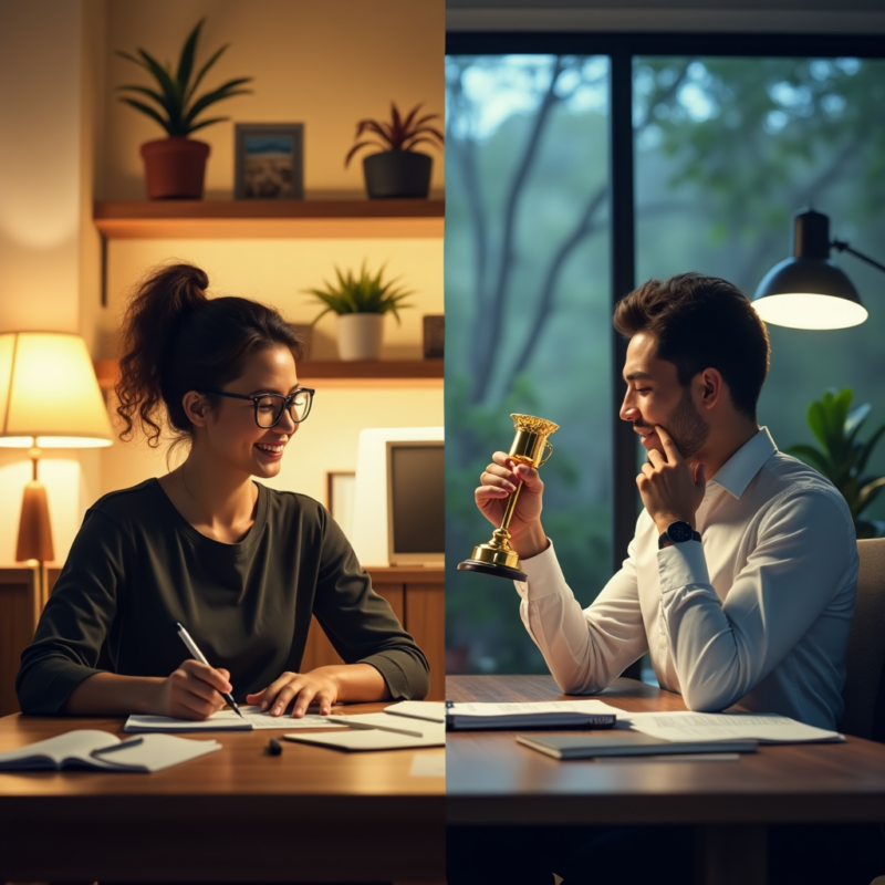 Motywacja wewnętrzna vs zewnętrzna