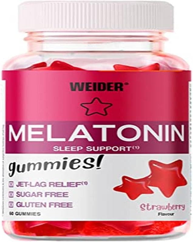 Weider Melatonina o smaku truskawkowym.