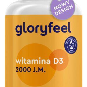 Witamina D3 2000 j.m. Gloryfeel