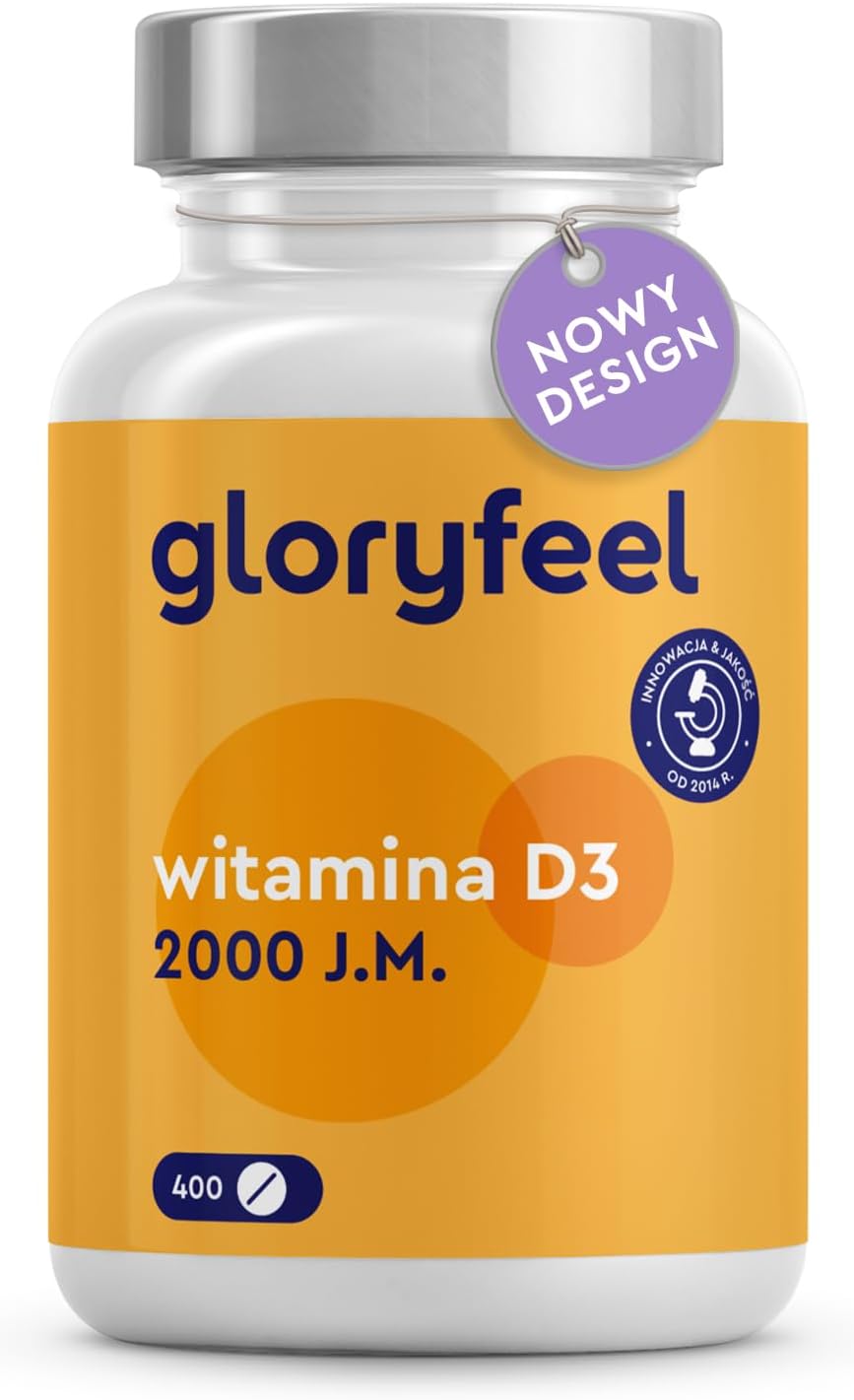 Witamina D3 2000 j.m. Gloryfeel