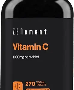 Zenement Witamina C 1000 mg – 270 Tabletek Wegańskich